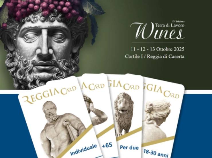 Terra di Lavoro Wines alla Reggia di Caserta 
