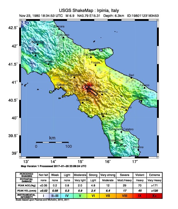 Il sisma che sconvolse l’Irpinia: 43 anni dopo la tragedia del 23 novembre 1980