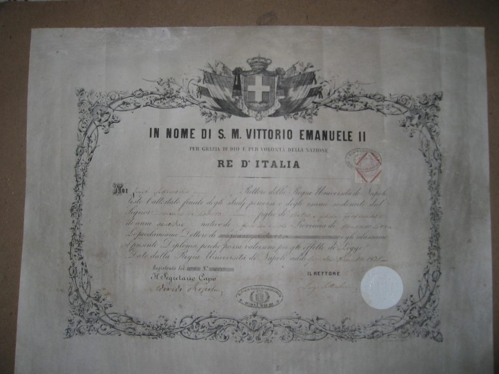 Diploma di Arpa per Ambra Sorrentino