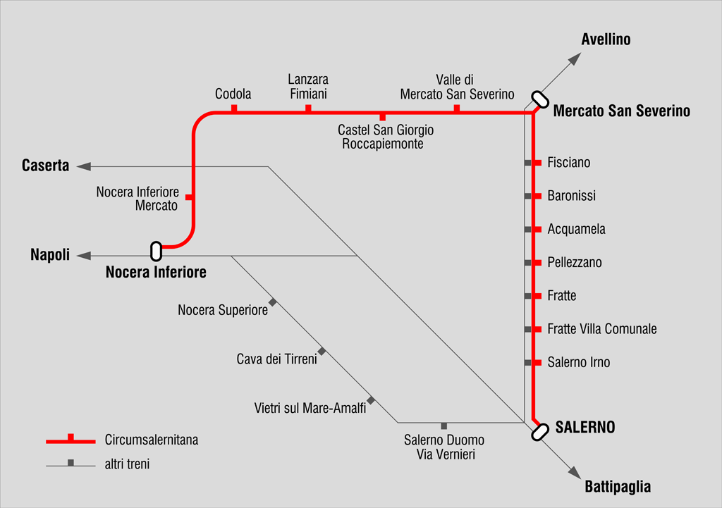 Treni riattivati sulla linea Nocera Inferiore-Cava de’ Tirreni: un servizio potenziato