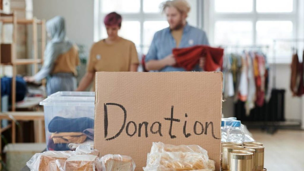Una donazione inusuale