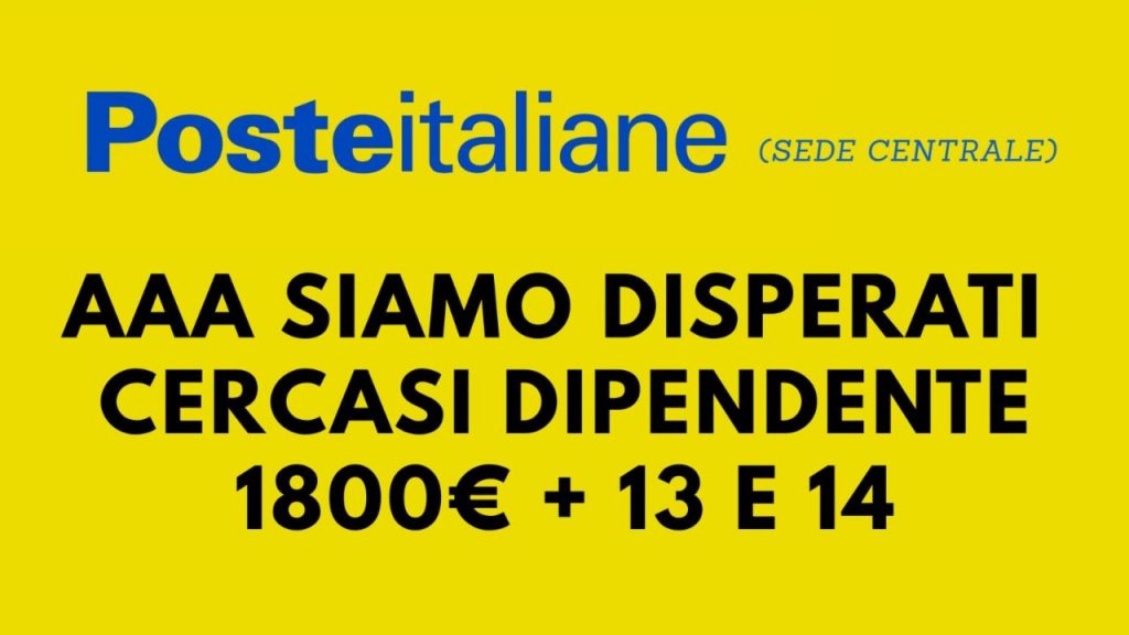 La ricerca di Poste Italiane