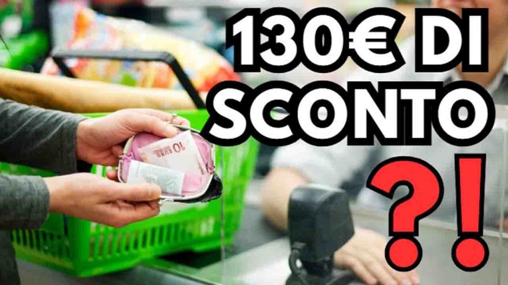 “130 euro di sconto alla cassa”: basta presentarti in questo supermercato e dare le tue generalità | Ma c’è la trappola