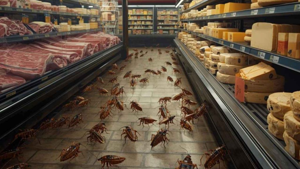 Lo chiamano il “supermercato delle blatte”: avvistamento ufficiale tra il pane e gli affettati | Se fossi in te non ci andrei più