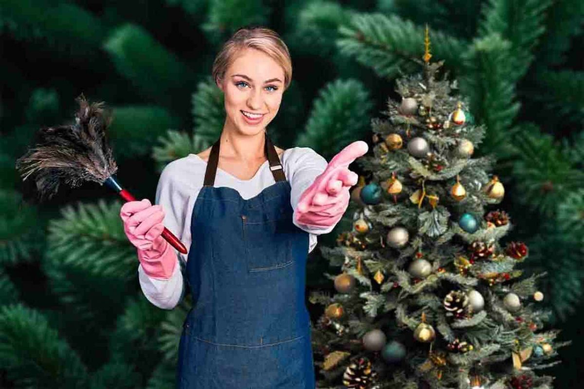 Accendi l’albero ma pulirlo ti costa più del previsto | la spesa nascosta delle feste ti sorprende