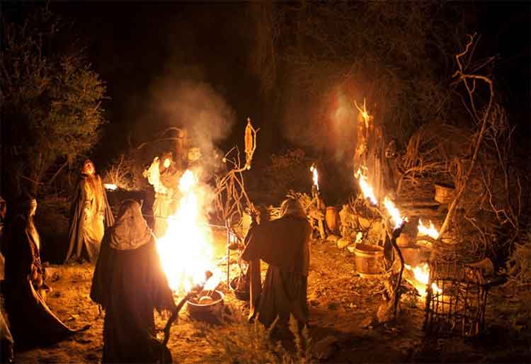 Un gruppo di streghe di campagna