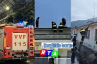 Nocera Inferiore, l’intervento dei Vigili del Fuoco in via Canale
