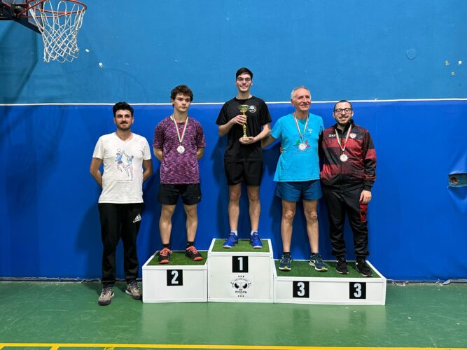 Tennis Tavolo Nocera, tre podi e tanti buoni risultati nei tornei regionali