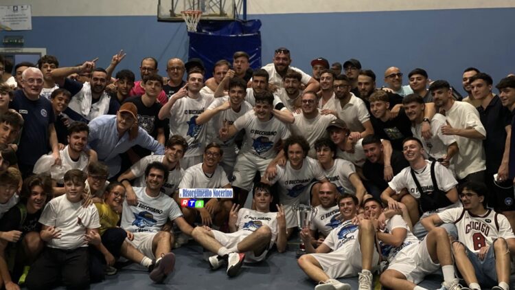 Basket, l’Indomita Pagani trionfa e vola in Divisione Regionale 2