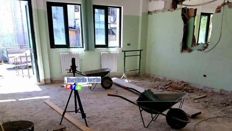 Nocera, candidatura a finanziamento per i lavori alla palestra della scuola a Santa Chiara